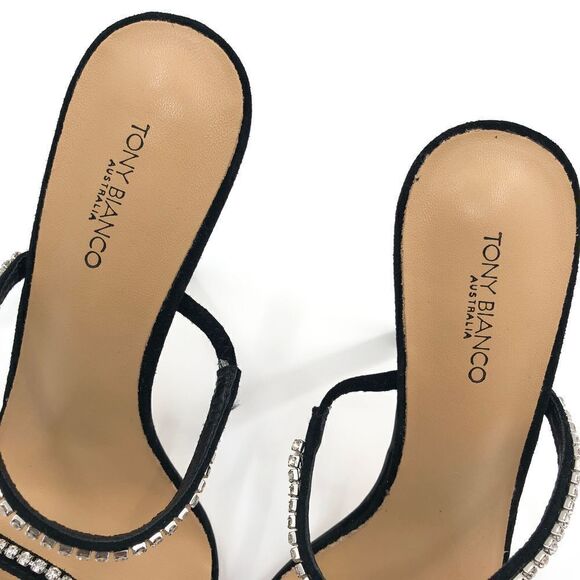 Tony Bianco Fletcher Mule in Black‎ Suede - Picture 6 of 12